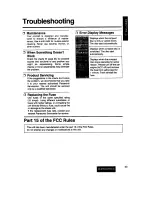 Preview for 21 page of Panasonic CQ-DPX33 Operating Instructions Manual