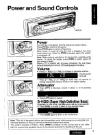 Предварительный просмотр 9 страницы Panasonic CQ-DPX35 Operating Instructions Manual