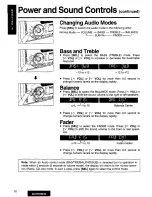 Предварительный просмотр 10 страницы Panasonic CQ-DPX35 Operating Instructions Manual