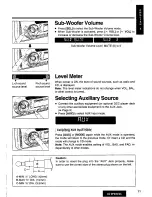 Предварительный просмотр 11 страницы Panasonic CQ-DPX35 Operating Instructions Manual