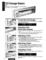 Предварительный просмотр 16 страницы Panasonic CQ-DPX35 Operating Instructions Manual