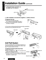 Предварительный просмотр 24 страницы Panasonic CQ-DPX35 Operating Instructions Manual