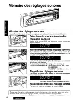 Предварительный просмотр 40 страницы Panasonic CQ-DPX35 Operating Instructions Manual