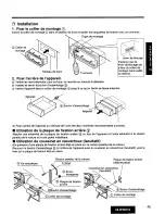 Предварительный просмотр 45 страницы Panasonic CQ-DPX35 Operating Instructions Manual