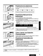 Предварительный просмотр 57 страницы Panasonic CQ-DPX35 Operating Instructions Manual