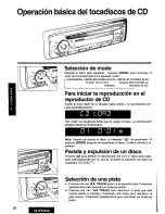 Предварительный просмотр 58 страницы Panasonic CQ-DPX35 Operating Instructions Manual