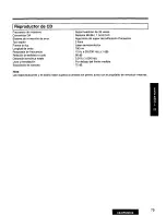 Предварительный просмотр 75 страницы Panasonic CQ-DPX35 Operating Instructions Manual