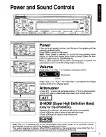 Предварительный просмотр 7 страницы Panasonic CQ-DPX40 Operating Instructions Manual