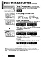 Предварительный просмотр 8 страницы Panasonic CQ-DPX40 Operating Instructions Manual