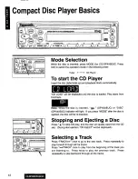 Предварительный просмотр 12 страницы Panasonic CQ-DPX40 Operating Instructions Manual