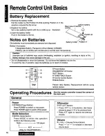 Предварительный просмотр 16 страницы Panasonic CQ-DPX40 Operating Instructions Manual