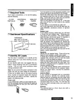 Предварительный просмотр 19 страницы Panasonic CQ-DPX40 Operating Instructions Manual