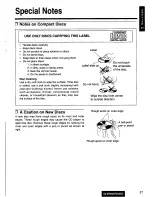 Предварительный просмотр 27 страницы Panasonic CQ-DPX40 Operating Instructions Manual