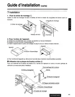 Предварительный просмотр 43 страницы Panasonic CQ-DPX40 Operating Instructions Manual