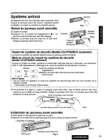 Предварительный просмотр 45 страницы Panasonic CQ-DPX40 Operating Instructions Manual