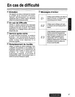 Предварительный просмотр 47 страницы Panasonic CQ-DPX40 Operating Instructions Manual