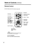 Предварительный просмотр 10 страницы Panasonic CQ-DRX900 Operating Instructions Manual