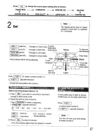 Предварительный просмотр 27 страницы Panasonic CQ-DRX900 Operating Instructions Manual