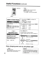 Предварительный просмотр 40 страницы Panasonic CQ-DRX900 Operating Instructions Manual