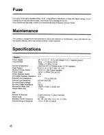 Предварительный просмотр 46 страницы Panasonic CQ-DRX900 Operating Instructions Manual