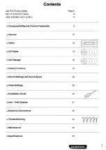 Предварительный просмотр 3 страницы Panasonic CQ-DRX900U Operating Instructions Manual