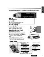 Предварительный просмотр 11 страницы Panasonic CQ-DRX900U Operating Instructions Manual