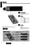 Предварительный просмотр 12 страницы Panasonic CQ-DRX900U Operating Instructions Manual