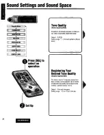 Предварительный просмотр 20 страницы Panasonic CQ-DRX900U Operating Instructions Manual