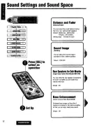 Предварительный просмотр 22 страницы Panasonic CQ-DRX900U Operating Instructions Manual