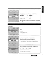 Предварительный просмотр 27 страницы Panasonic CQ-DRX900U Operating Instructions Manual