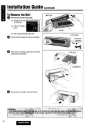 Предварительный просмотр 36 страницы Panasonic CQ-DRX900U Operating Instructions Manual