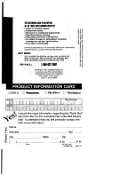 Предварительный просмотр 51 страницы Panasonic CQ-DRX900U Operating Instructions Manual