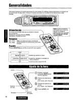 Preview for 86 page of Panasonic CQ-DRX900U Operating Manual