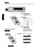 Preview for 88 page of Panasonic CQ-DRX900U Operating Manual