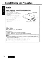 Предварительный просмотр 26 страницы Panasonic CQ-DVR7000U Operating Manual