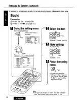 Предварительный просмотр 28 страницы Panasonic CQ-DVR7000U Operating Manual