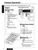 Предварительный просмотр 32 страницы Panasonic CQ-DVR7000U Operating Manual