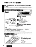 Предварительный просмотр 36 страницы Panasonic CQ-DVR7000U Operating Manual