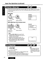 Предварительный просмотр 38 страницы Panasonic CQ-DVR7000U Operating Manual