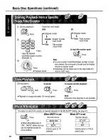 Предварительный просмотр 40 страницы Panasonic CQ-DVR7000U Operating Manual