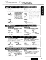 Предварительный просмотр 45 страницы Panasonic CQ-DVR7000U Operating Manual