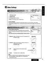 Предварительный просмотр 49 страницы Panasonic CQ-DVR7000U Operating Manual