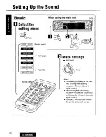 Предварительный просмотр 52 страницы Panasonic CQ-DVR7000U Operating Manual