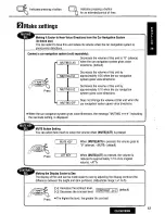 Предварительный просмотр 57 страницы Panasonic CQ-DVR7000U Operating Manual