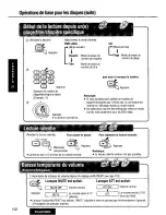 Предварительный просмотр 102 страницы Panasonic CQ-DVR7000U Operating Manual