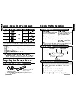 Preview for 13 page of Panasonic CQ-DVR909N Operating Instructions Manual