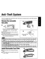 Предварительный просмотр 61 страницы Panasonic CQ-DVR909U Operating Instructions Manual