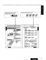 Предварительный просмотр 21 страницы Panasonic CQ-DVR909U Operating Manual