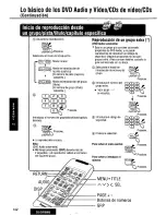 Предварительный просмотр 142 страницы Panasonic CQ-DVR909U Operating Manual