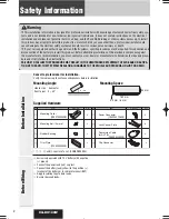 Preview for 2 page of Panasonic CQ-DX100W Installation Instructions Manual